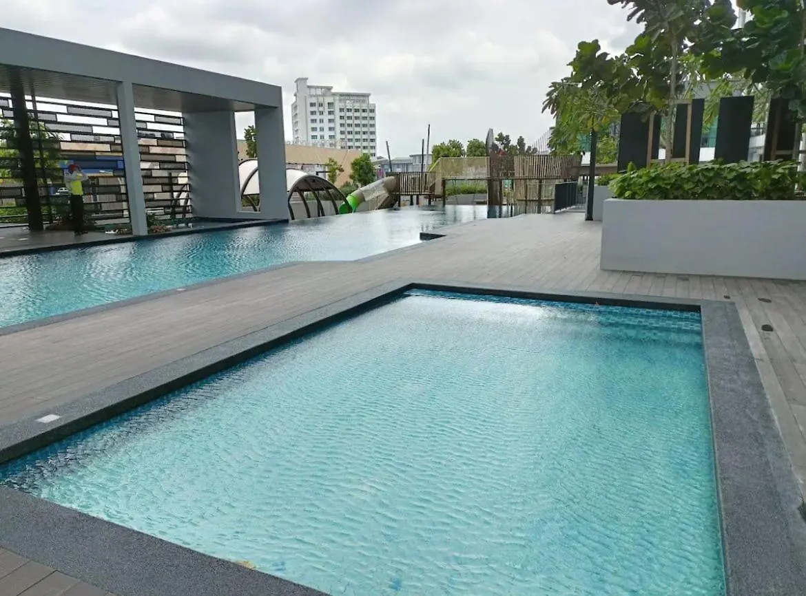 乐乐窝new Apartment Netflix Aeon 3Guest Johor Bahru Malaysia
